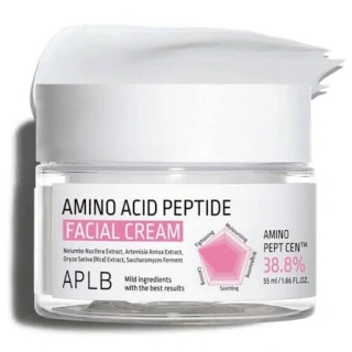 APLB Amino Acid Peptide Facial Cream - zpevňující a zklidňující pleťový krém s aminokyselinami a peptidy, 55 ml