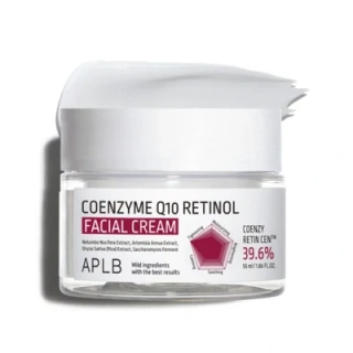 APLB Coenzyme Q10 Retinol Facial Cream - anti-age pleťový krém s koenzymem Q10 a retinolema kyselinou hyaluronovou, 55 ml