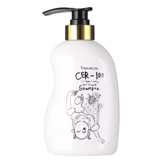 ELIZAVECCA CER-100 Collagen Coating Hair A+ Muscle Shampoo - vlasový šampón s kolagenem, 500ml