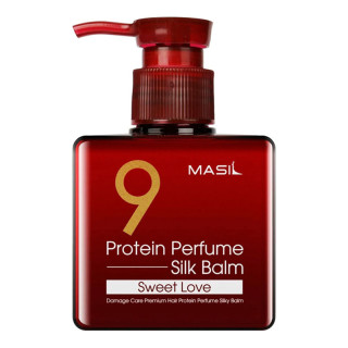 MASIL 9 Protein Perfume Silk Balm Sweet Love - bezoplachový regenerační balzám na vlasy, 180ml